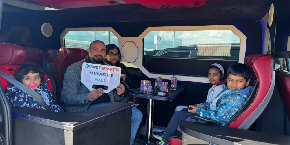 Antalya Airport to Alanya VIP Transfer Mercedes Vito luxury private shuttle service