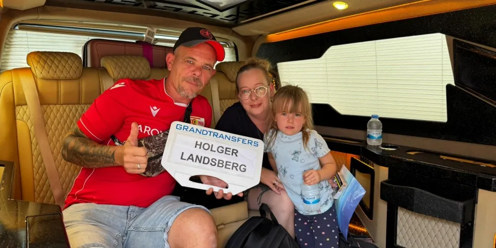 Antalya to Side Hotel VIP Transfer Mercedes Vito luxury private shuttle service