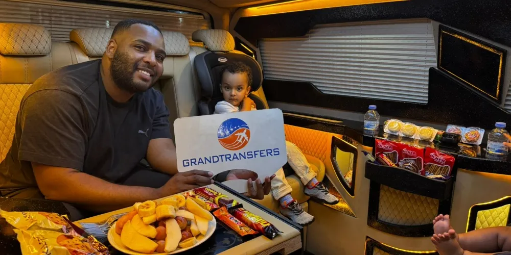 Antalya to Belek Hotel VIP Transfer Mercedes Vito luxury private shuttle service