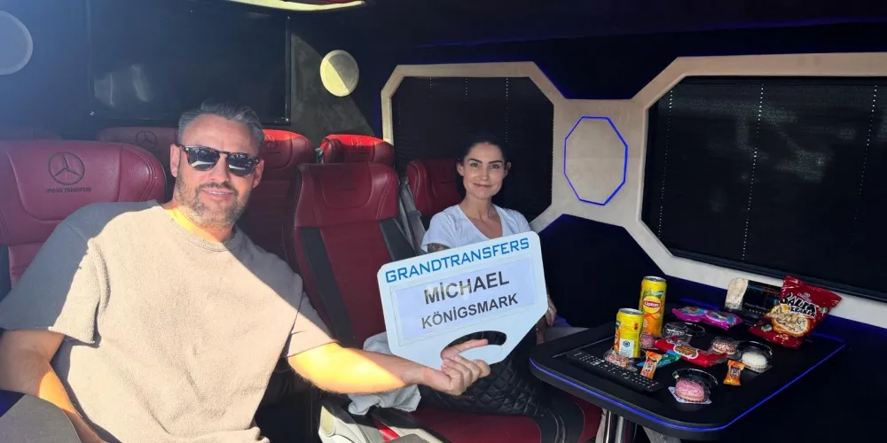 Antalya to Side Hotel VIP Transfer Mercedes Vito luxury private shuttle service