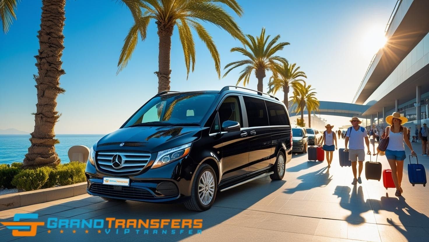 Privater Flughafentransfer vom Flughafen Antalya direkt zum Hotel mit Grand Transfers