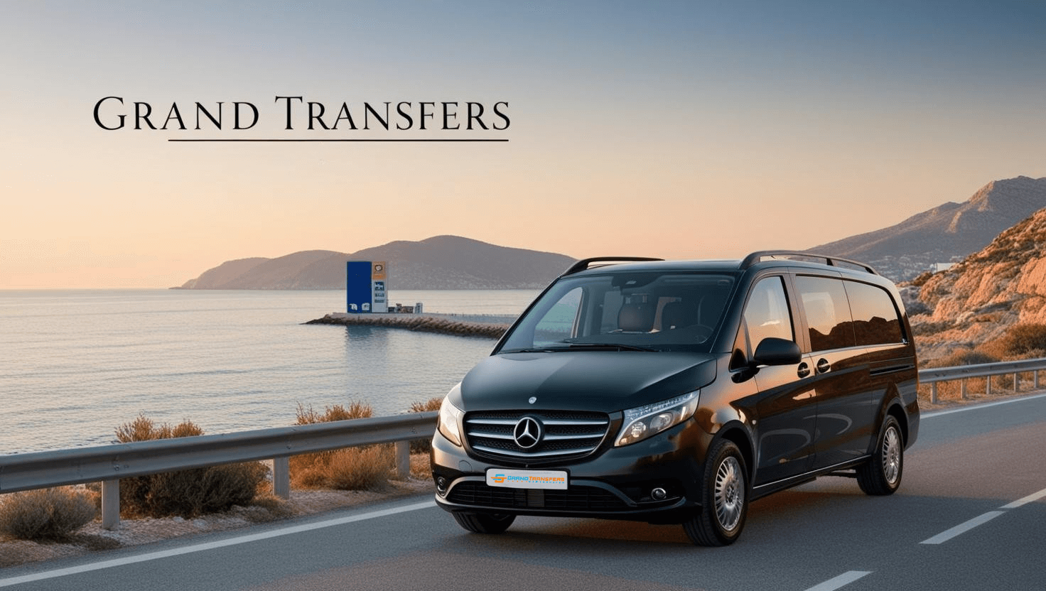 VIP transfer vehicle from Dalaman Airport to Sarigerme hotel