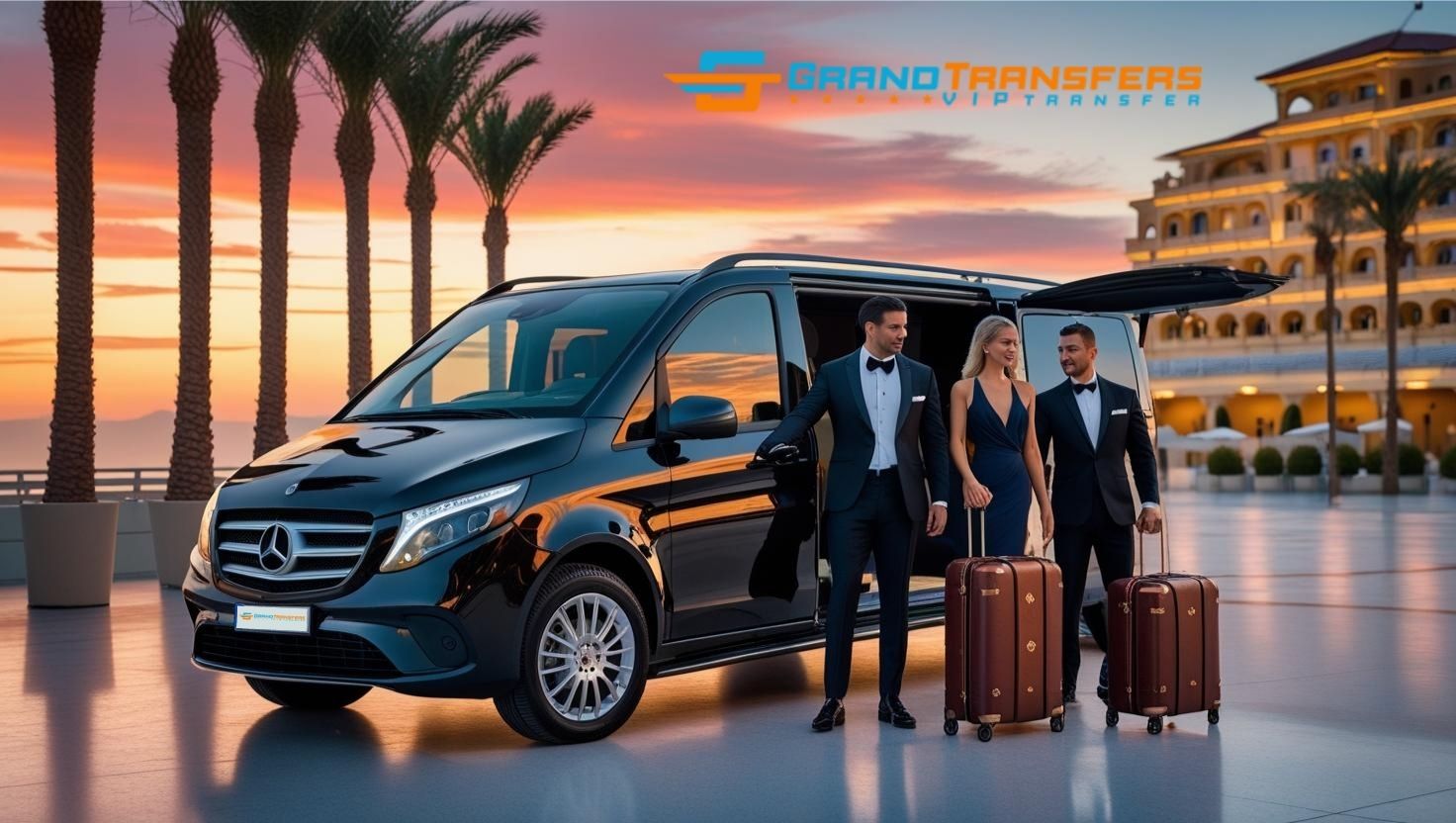 Luxus-Privattransfer vom Flughafen Antalya mit Mercedes-Van und persönlichem Empfang für Hotelgäste