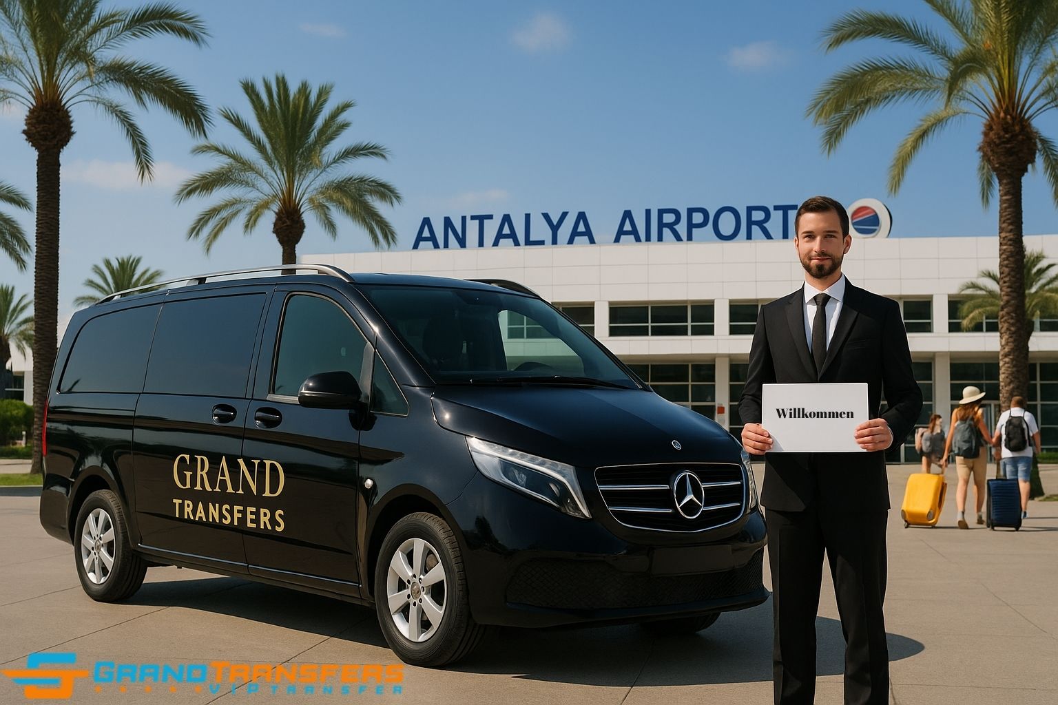 Privater Transfer vom Flughafen Antalya ins Hotel mit Grand Transfers