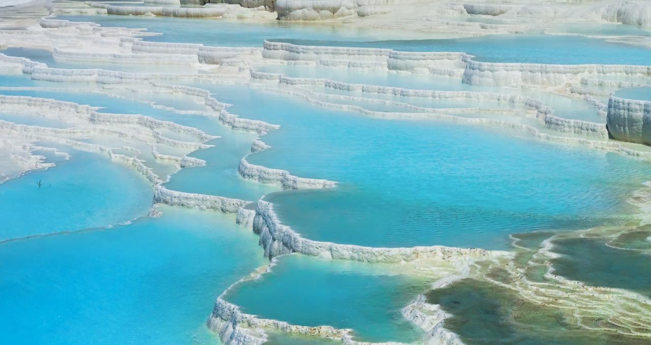 Pamukkale Travertines and Ancient Pool